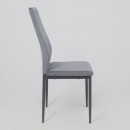 Стул OREO, темно-серый велюр HLR-21/черный